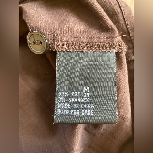 2/$10 - IZ Byer California - Brown short sleeved dress - Size M - Picture 4 of 6